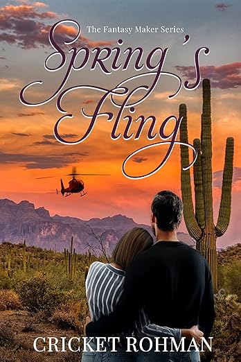 Spring's Fling BOOK COVER by Cricket Rohman shared in the FF 01-03-2025