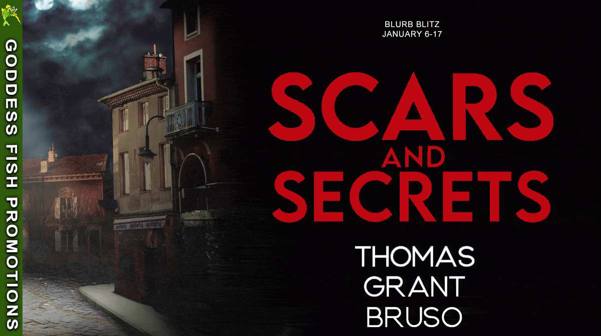 Scars and Secrets by @ThomasGrantBruso {Book Spotlight, Excerpt, and $10 Gift Card} #LGBT #Mystery @GoddessFish @NineStarPress 