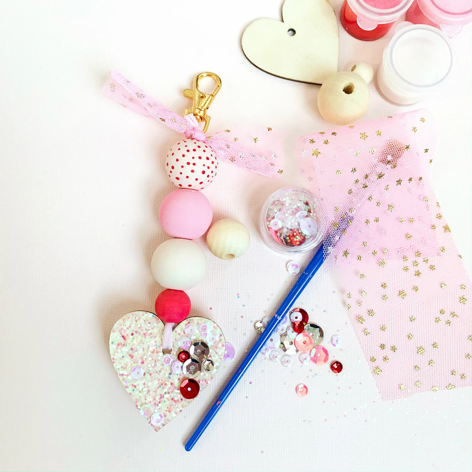 Valentine Craft- Keychain FF 01-17-2025