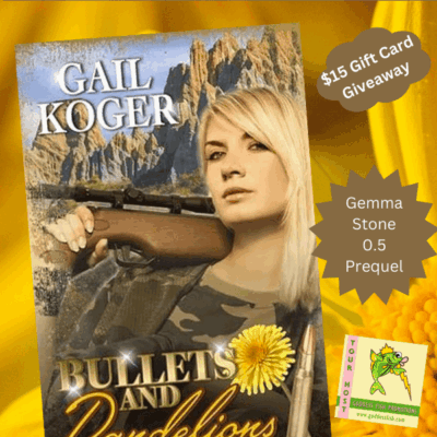 Bullets and Dandelions by Gail Koger (Gemma Stone #0.5) ~ Spotlight ~ Excerpt #Spicy #RomanticSuspense @GoddessFish @gailswarlords30.bsky.social @gkoger58