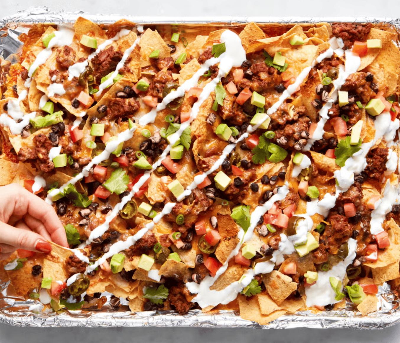 Nachos Supreme recipe from Delish.com FF 02-07-2025 Superbowl recipes Nachos