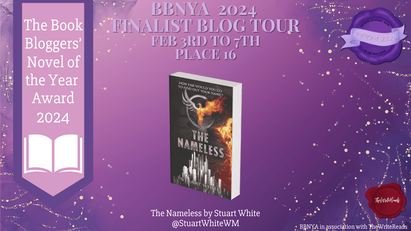 The Nameless Finalist Tour Banner BBNYA