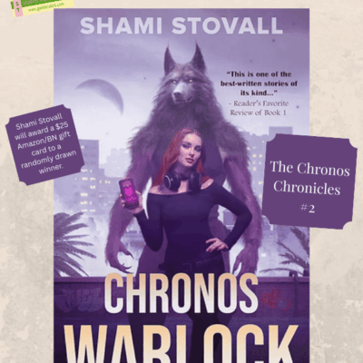 Chronos Warlock by Shami Stovall ~ 5✨ #BookReview #ChronosChronicles2 #UrbanFantasy @GoddessFish @SAStovall 