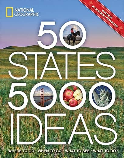 50 States 5000 Ideas National Geo BOOK COVER