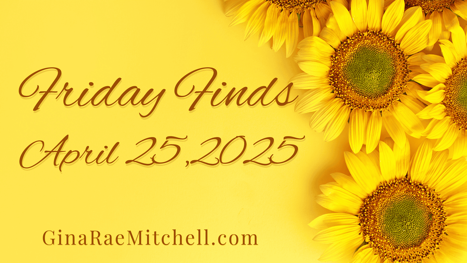 April 25, 2025 FF Sunflowers PIN 04-25-2025