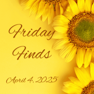 Fun Friday Finds | 04-04-2025 | #Books #Crafts #SpringRecipes #IndieAuthors #PinLooms #BookSales💙📚