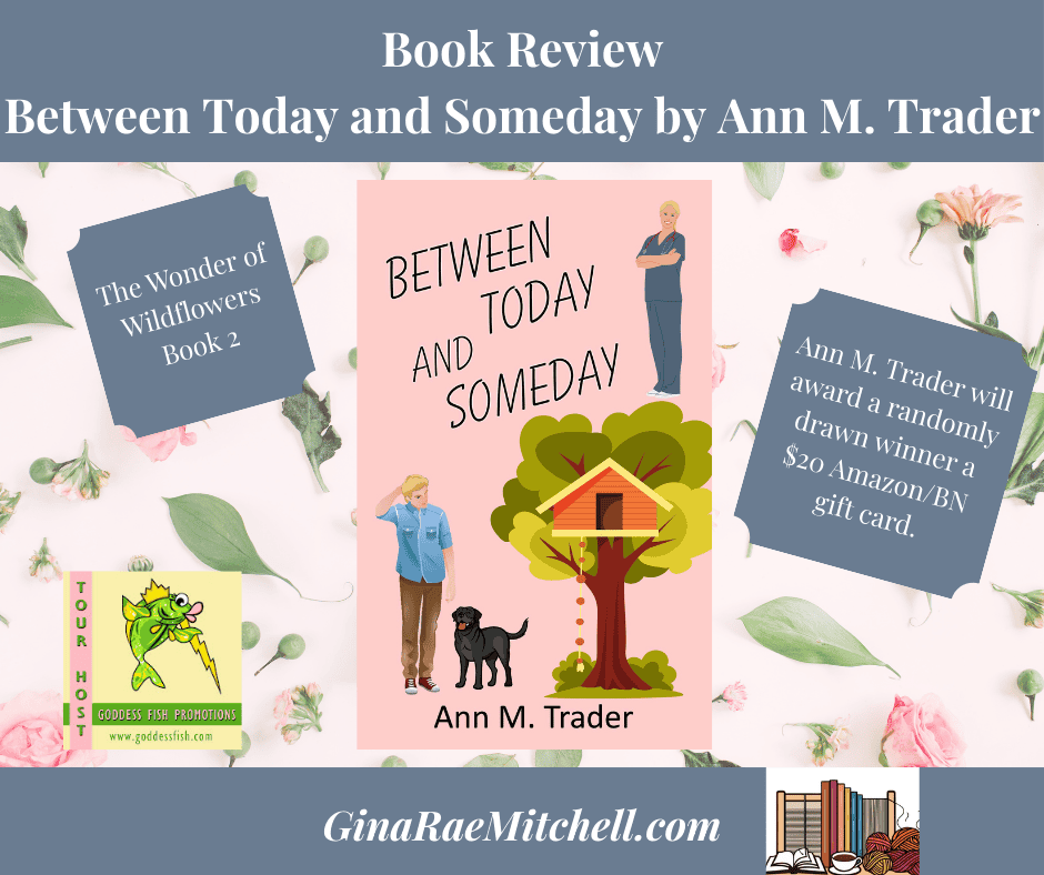 Between Today and Someday Blog Graphic PIN The Wonder of Wildflowers Book 2 by Ann M. Trader, Contemporary Romance