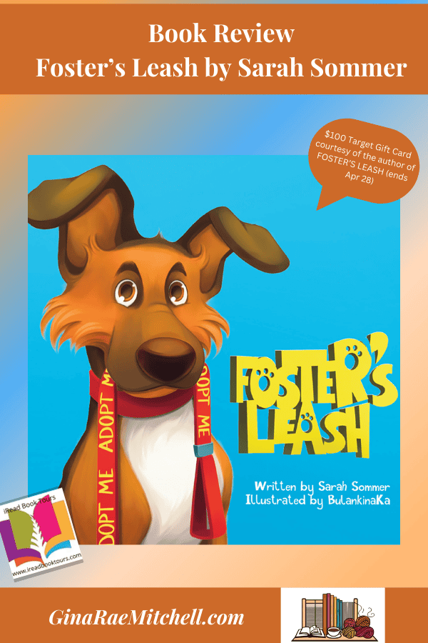 Foster's Leash grm blog graphic Children's Picture Book, Sarah Sommer, Pet Fostering