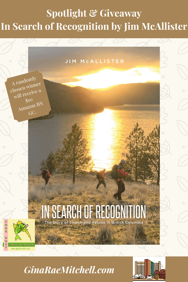 In Search of Recognition Blog Graphic PIN Golden Sun on a Lake book cover