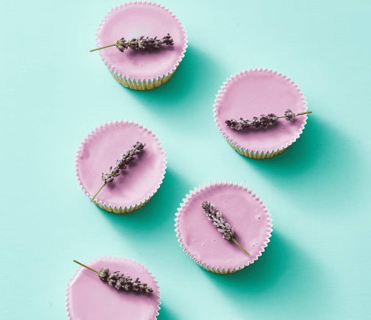 Lavender sugared cupcakes GH Friday Finds 04-04-2025