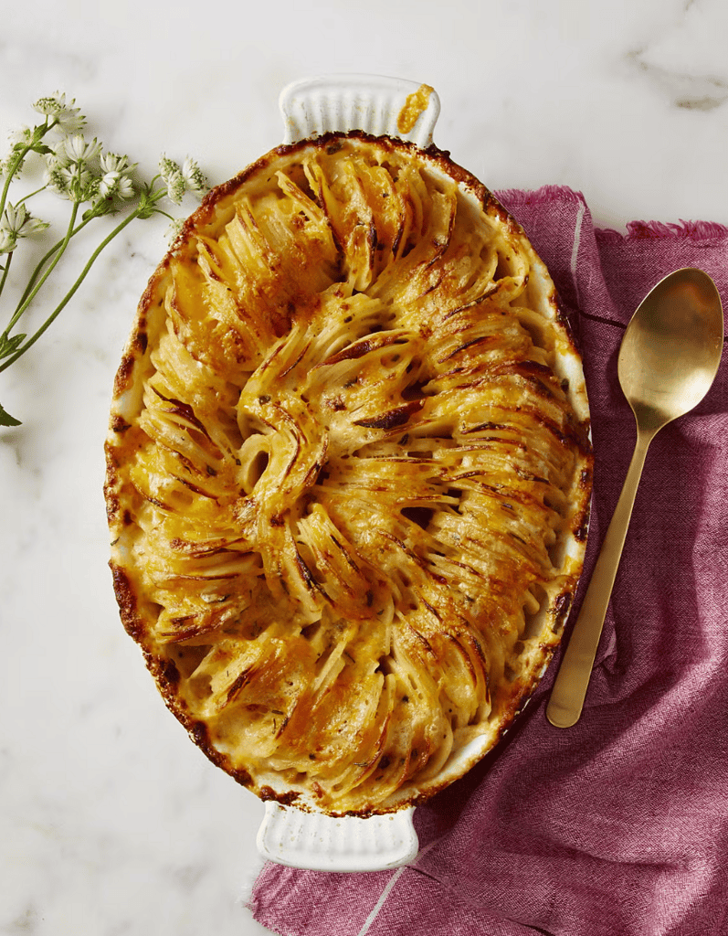 Scalloped Hasselback Potatoes GH