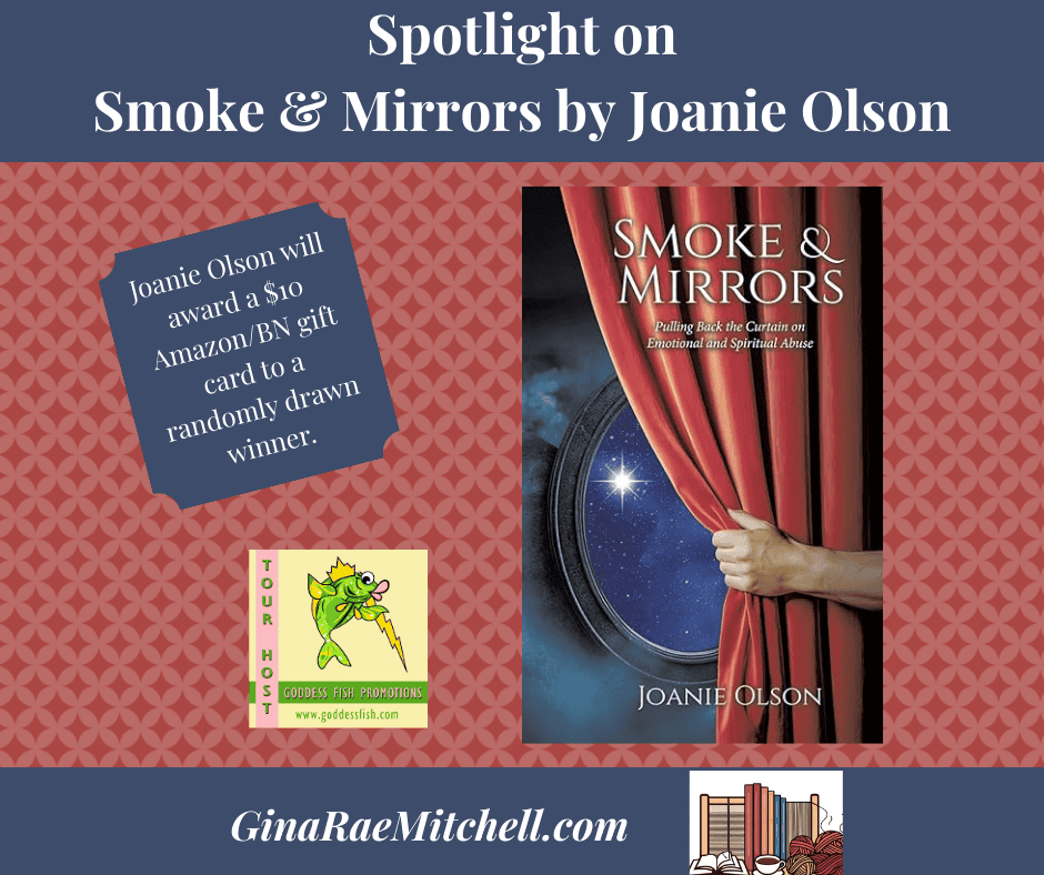 Smoke & Mirrors Blog Graphic BOOKCOVER GRM Joanie Olson Memoir