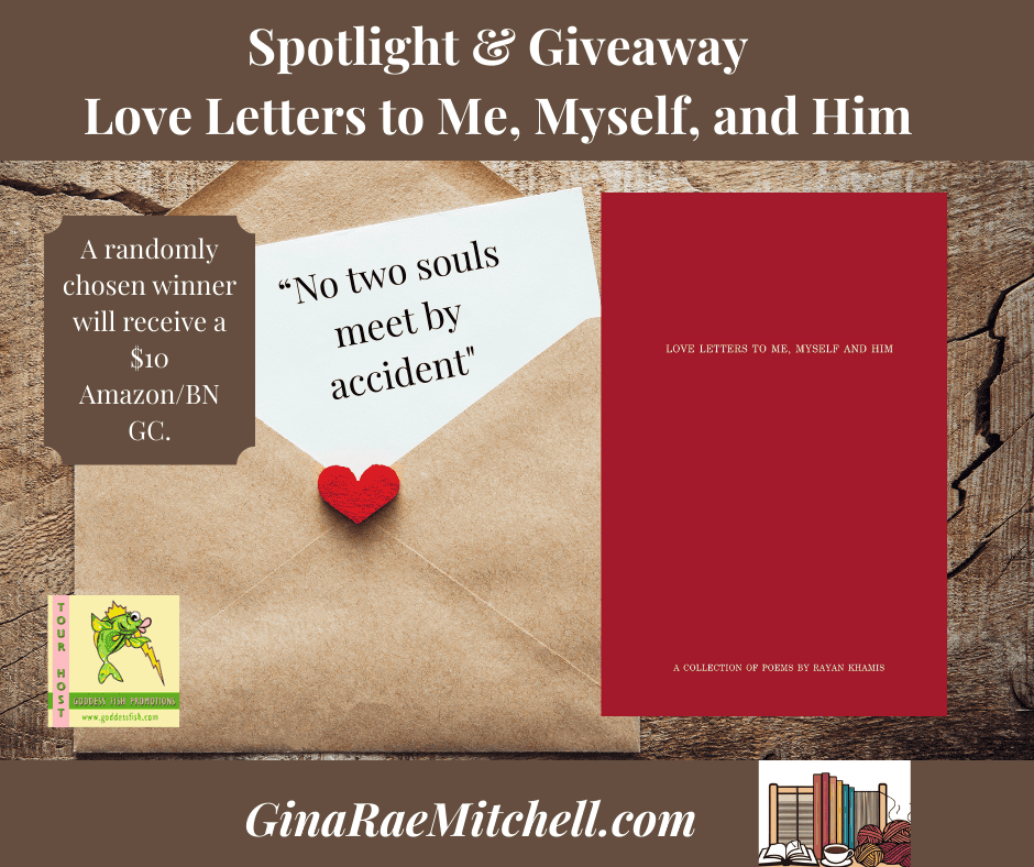 Love Letters to Me Blog Graphic BANNER grm Brown Envelope with plain Red Book cover