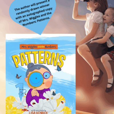 Mrs. Wiggles and the Numbers: Patterns by Lisa Konkol ~5✨~ Fun & Fast-Paced #BookReview #ChildrensBooks #MathForKids #ReadAloud #EarlyLearning 💙📚