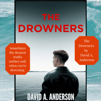 #BookReview: The Drowners by David A. Anderson – A Powerful LGBTQI Coming-of-Age Story ~ 4✨~ 💙📚 #YALit #OwnVoices #MentalHealth #Friendship @crackedwriter