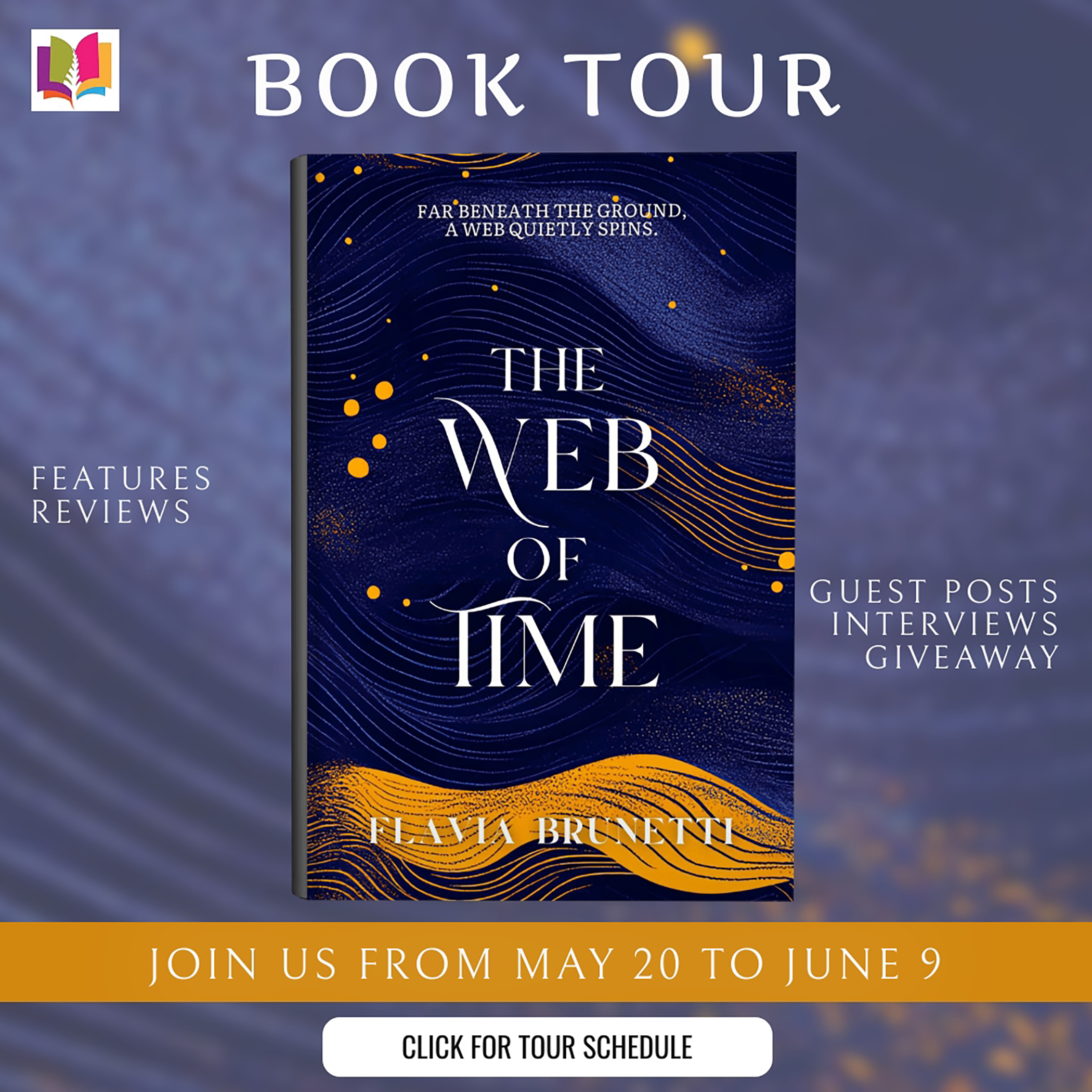 The Web of Time by Flavia Brunetti – YA Fantasy Review + $25 Giveaway + Author Interview