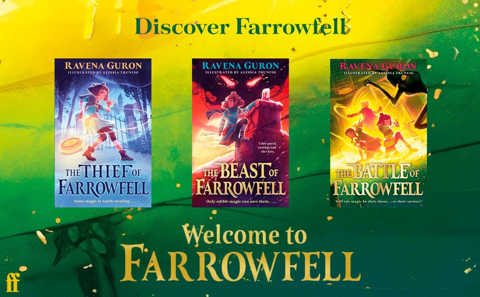Welcome to Farrowfell 3-book banner