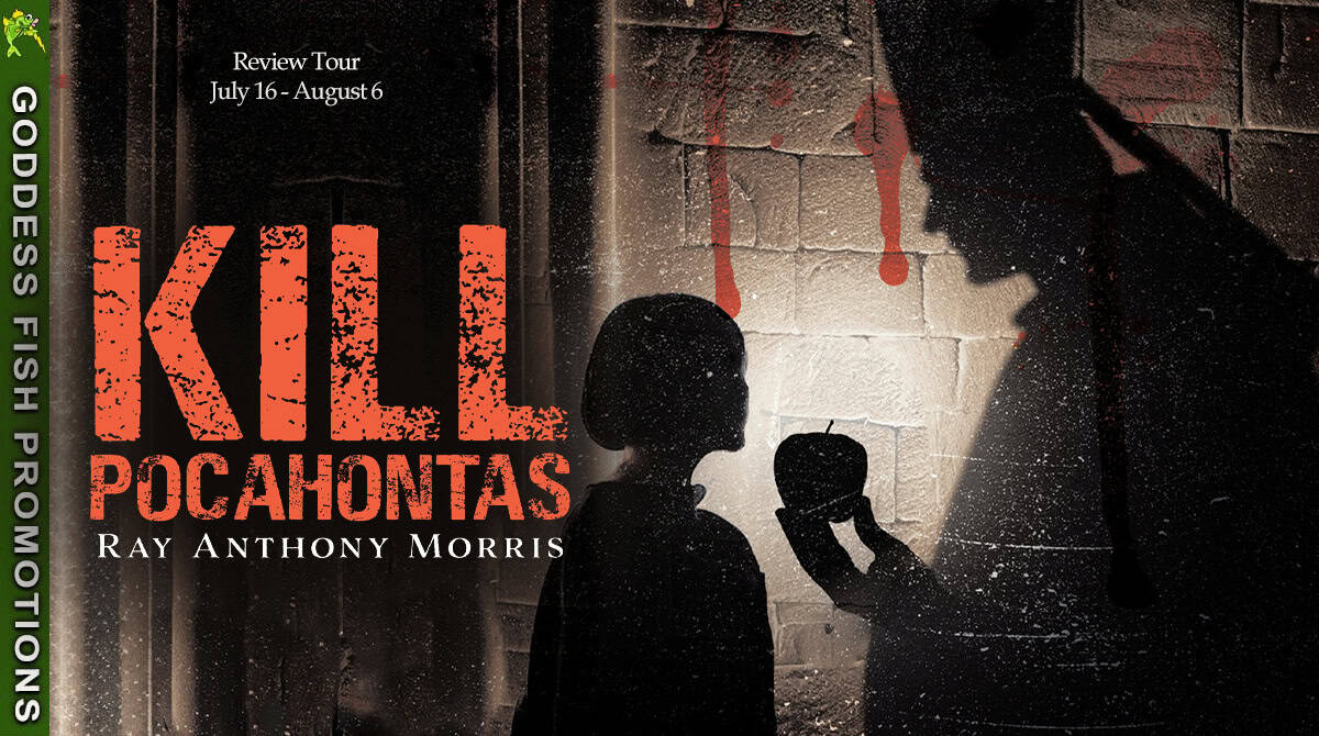 blog tour banner for mentioning the date July 16-August 6 - Kill Pocahontas 