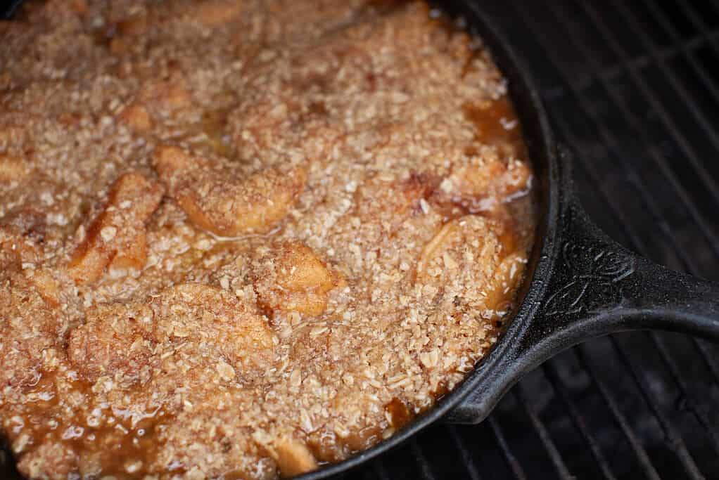 Smoked Apple Crisp image from Delicious Wisconsin 08-30-2024