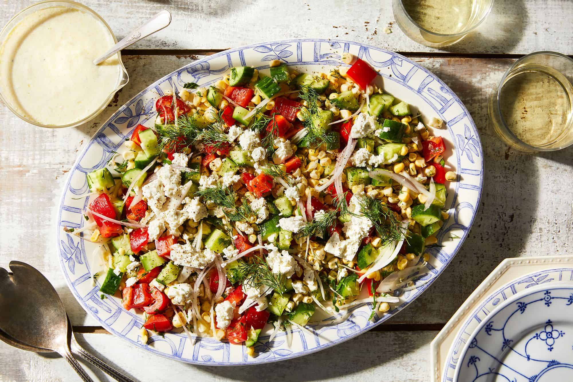 Dilled, Crunchy Sweet Corn Salad With Buttermilk Dressing image from Food52
