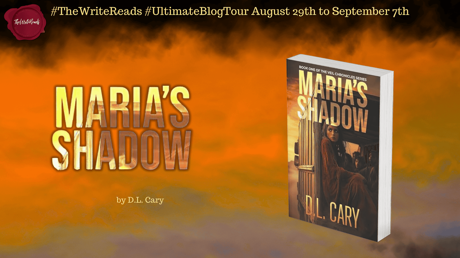 Maria's Shadow Review – A Gripping Thriller by D.L. Cary | The Veil Chronicles #1 1 marias shadow tour banner