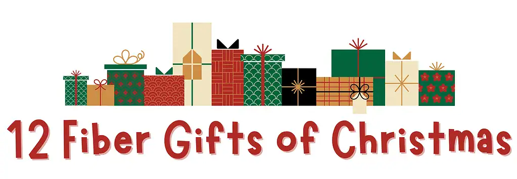 The Woolery 2025 Twelve Gifts of Christmas BAnner + announcement. aff216