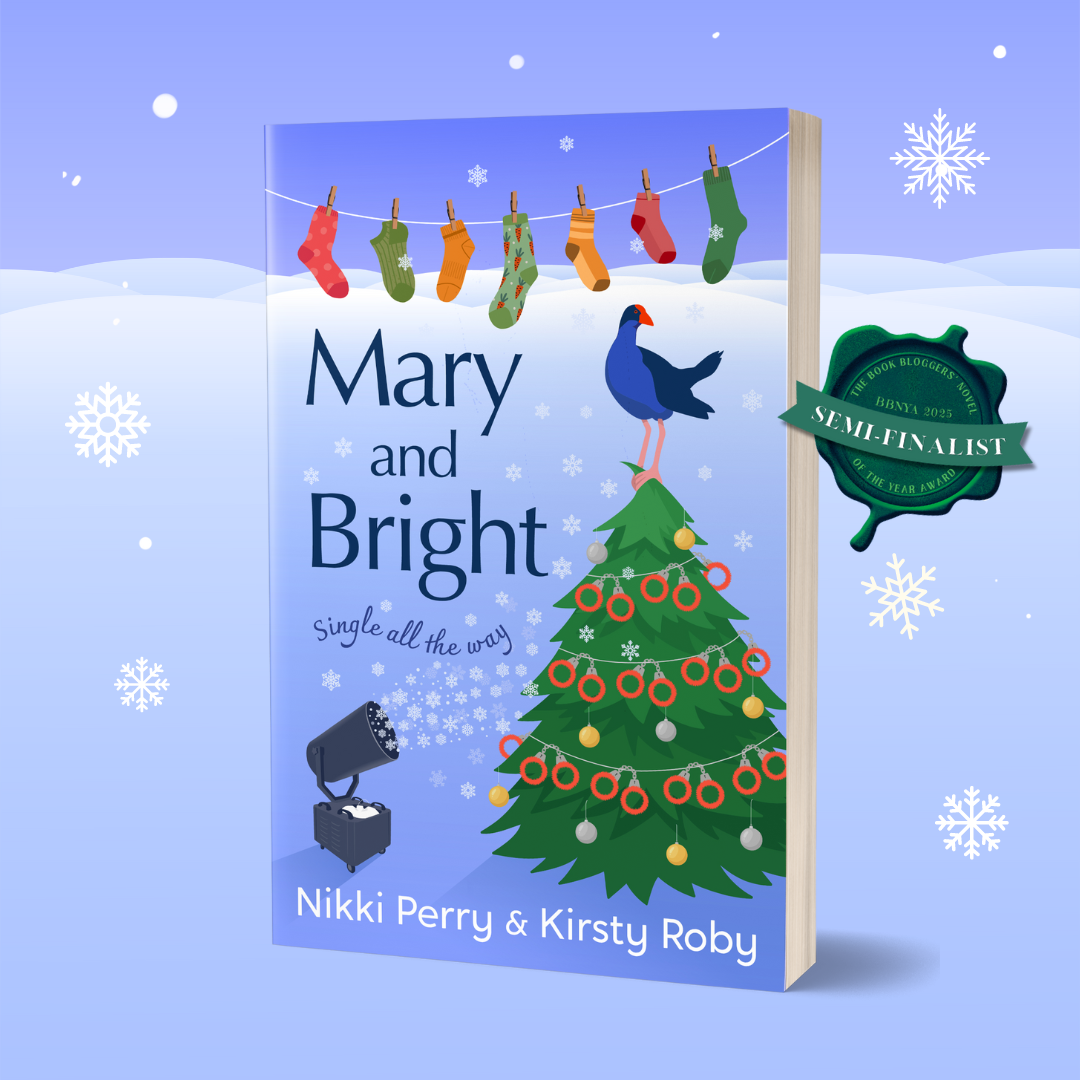 Mary and Bright by Nikki Perry and Kirsty Roby | BBNYA 2025 Semi-Finalist Spotlight 2 Mary and Bright Alt cover with badge