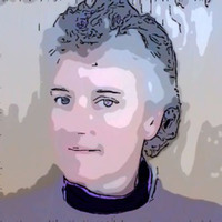 Author photo of D.L. Orton, shown in a softly stylized portrait with short curly hair against a neutral background.