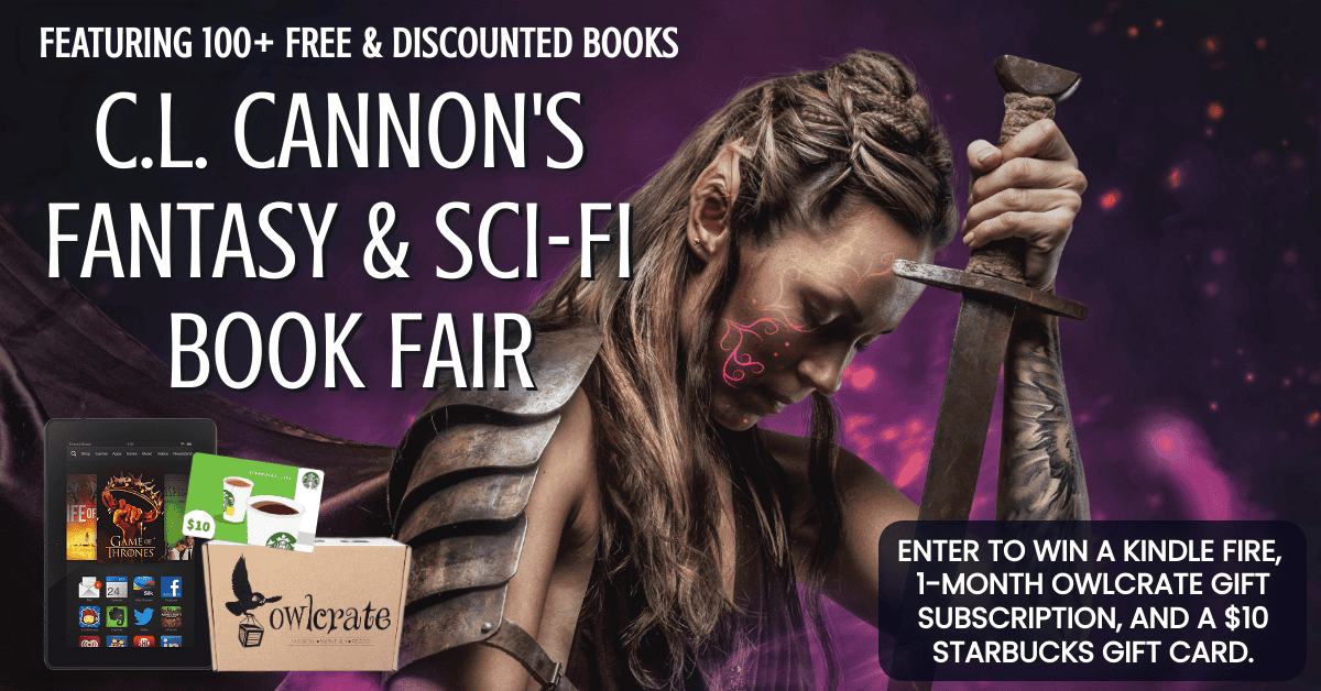 C.L Canon's Sci-Fi Book Fair banner image MJE