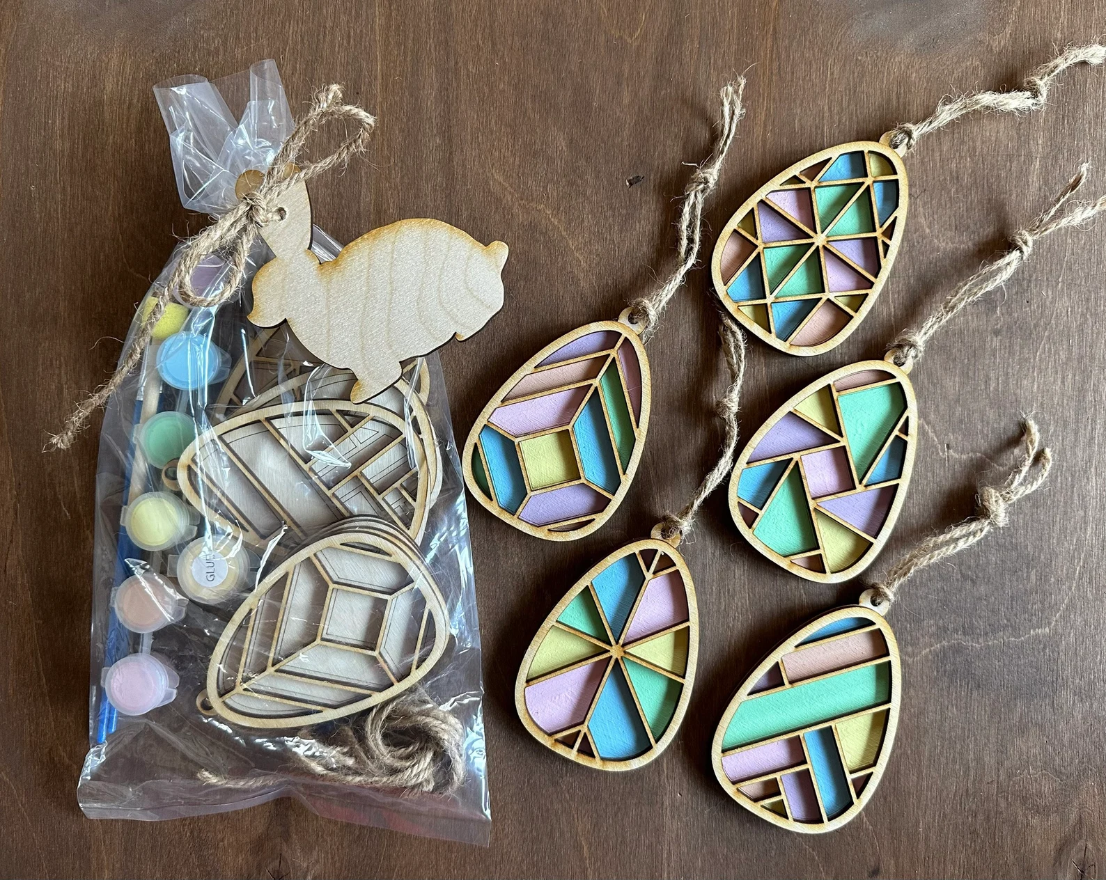 Easter egg mosaic DIY Painting Kit image