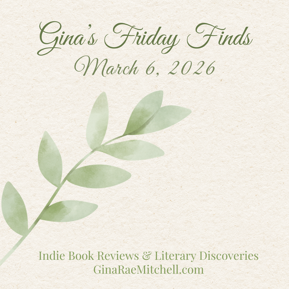 Square featured image for Gina's Friday Finds with March 6 2026 date and palm frond design.