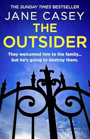 The Outsider BOOK COVER by Jane Casey FF 03-07-2025