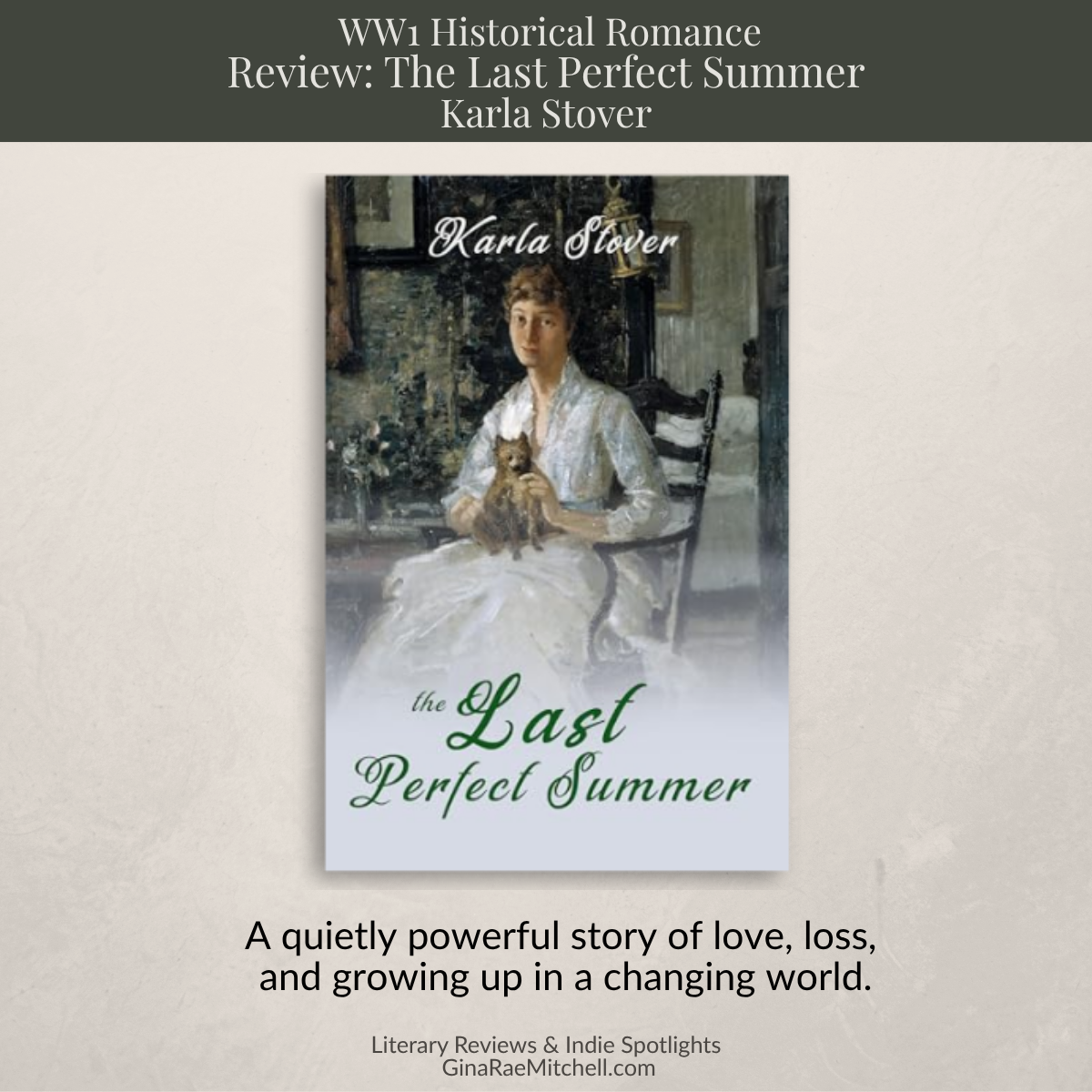 Square graphic for The Last Perfect Summer by Karla Stover