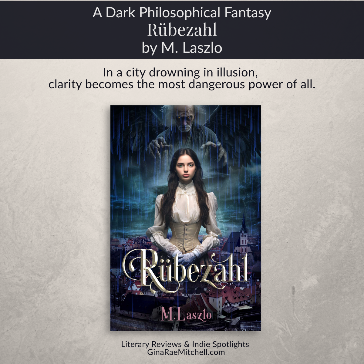 Friday Finds - April 24, 2026 2 Book cover for Rübezahl by M. Laszlo, a layered literary fantasy with lyrical prose