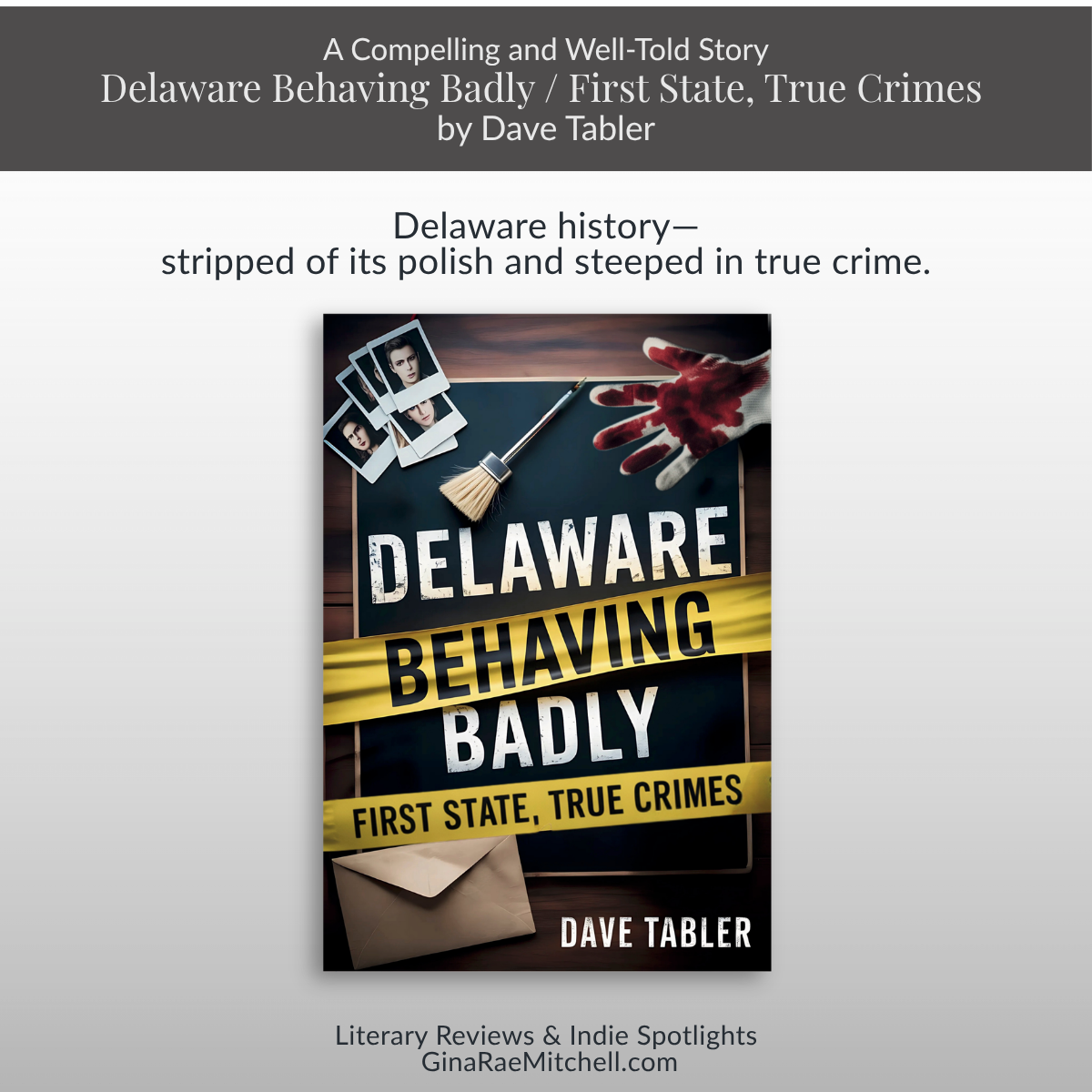 Friday Finds - April 24, 2026 4 Book cover for Delaware Behaving Badly, a true crime collection exploring lesser-known cases