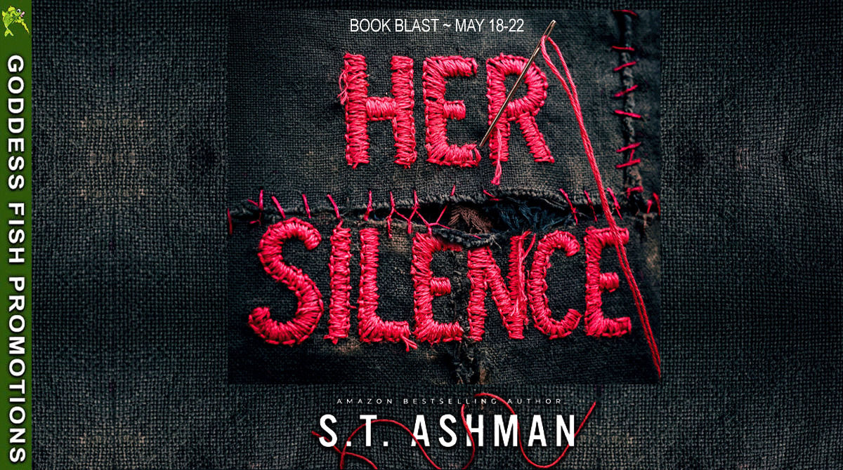 Tour banner from Goddess Fish Promotions for Her Silence by S.T. Ashman