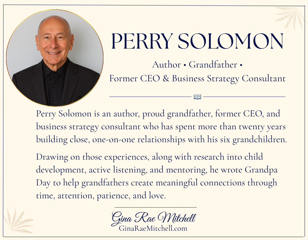 Author card for Perry Solomon, author of Grandpa Day