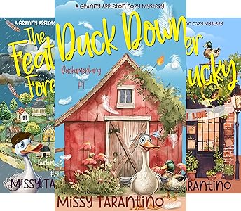 Granny Appleton Cozy Mystery Series by Missy Tarantino shown with new covers.
