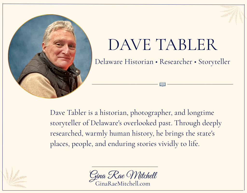 Portrait of Dave Tabler, Delaware historian, researcher, and storyteller