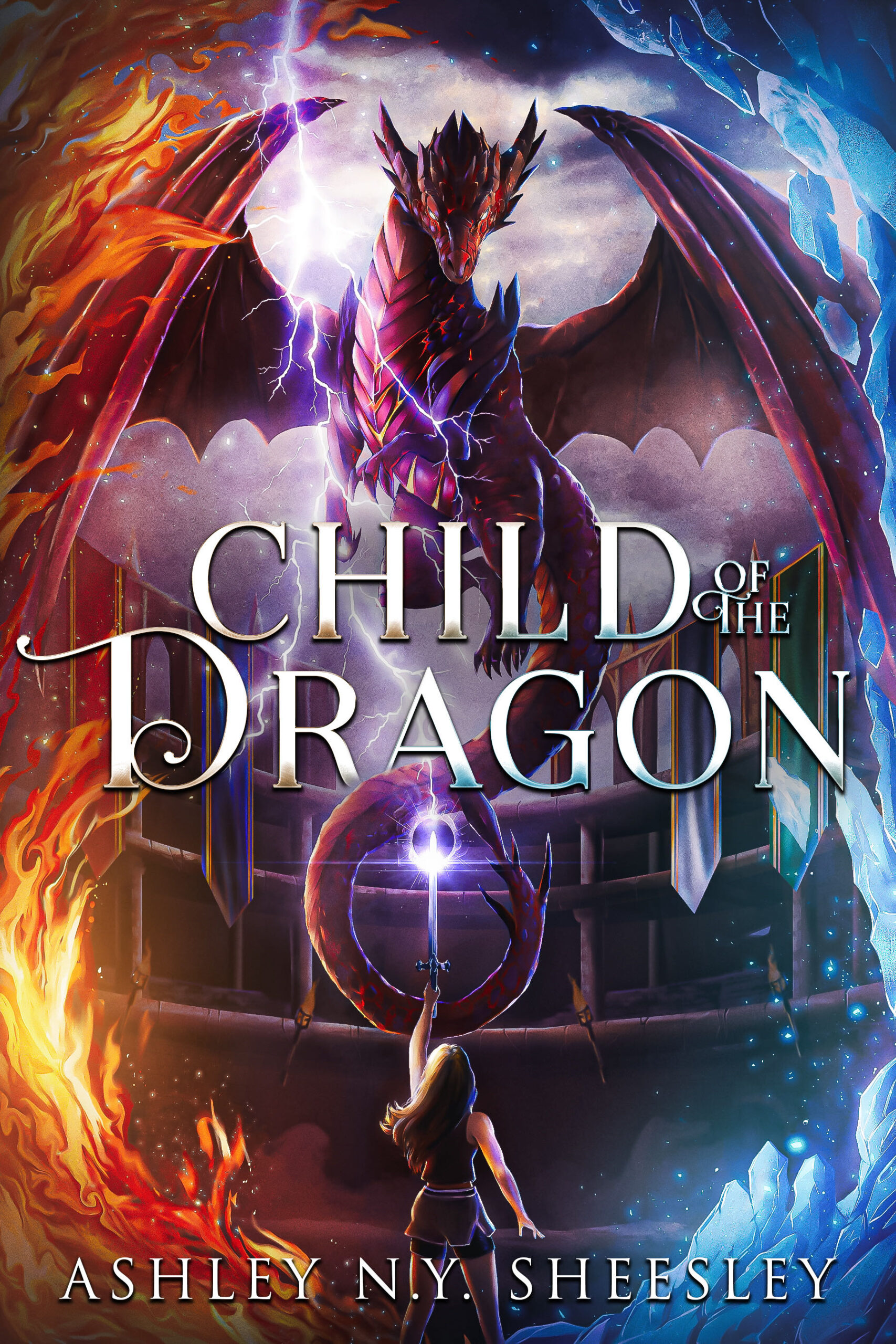 Cover of Child of the Dragon by Ashley N.Y. Sheesley