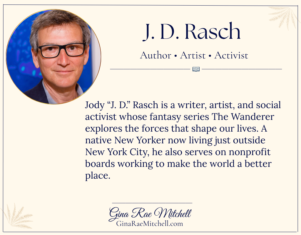 J. D. Rasch, author of The Wandering Stars